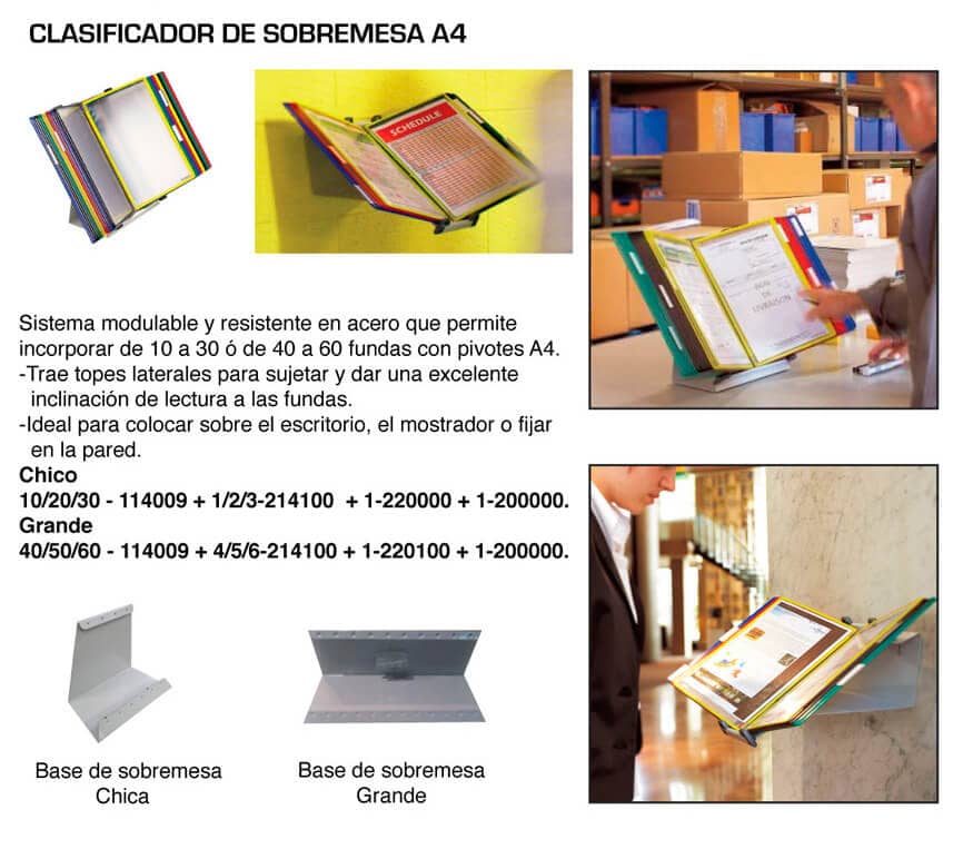 Clasificador de Sobremesa