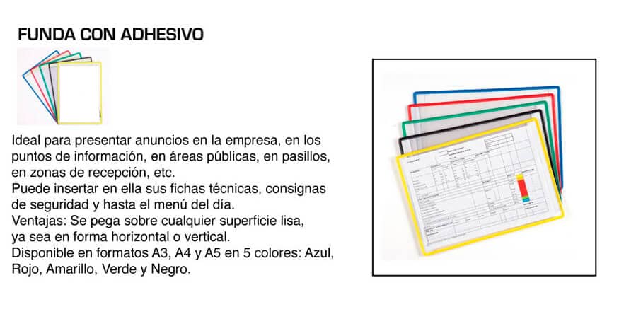 Funda con Adhesivo