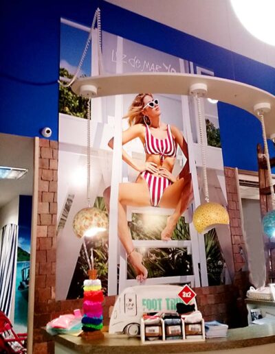 Lona Impresa full color para Luz de Mar.